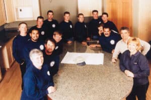 The Westhill team in the 1990s